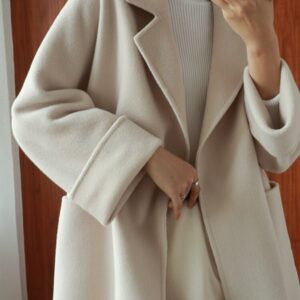 Autumn Winter Big Size Thick Wool Coat