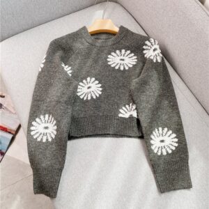 New Daisy Knitwear Short Sweater Women’s High Quality