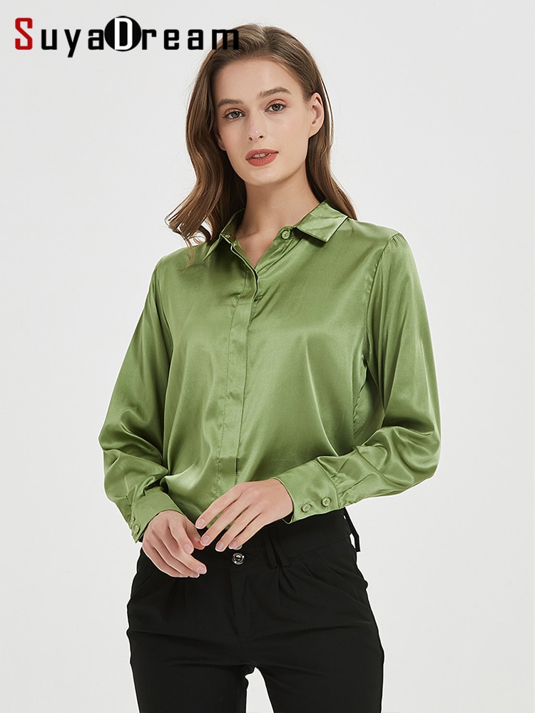 SuyaDream Woman Solid Shirts – women.e7cod.com