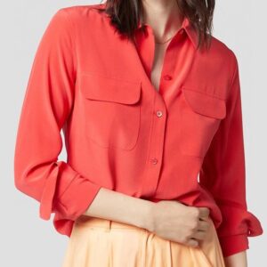 Women Shirts 100% Silk Long Sleeve