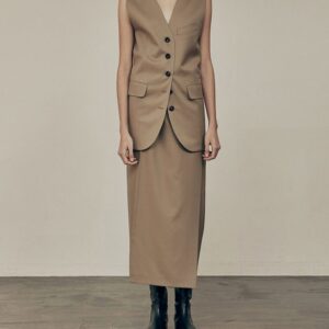 Women’s One-Button Blazer Long-Sleeve Temperament Silhouette Suit